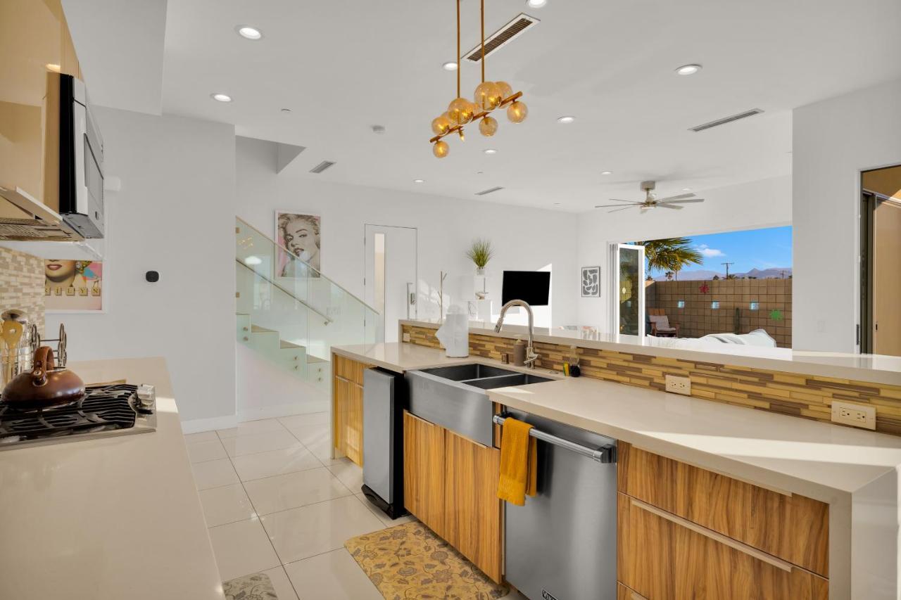 Breathtaking Luxury Villa Architectural Jewel Palm Springs Dış mekan fotoğraf